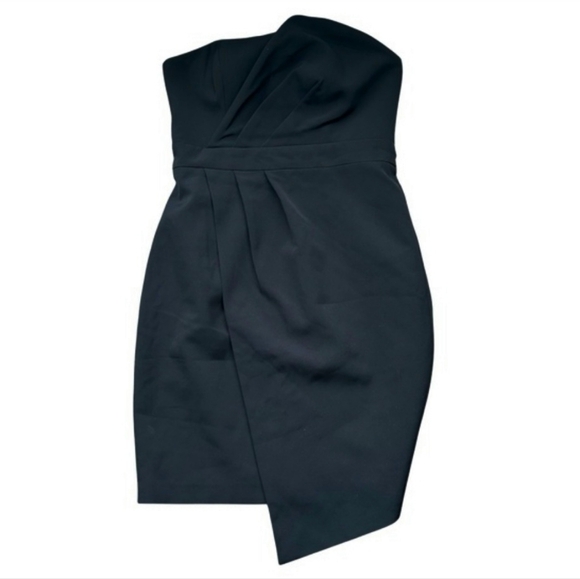 Vince Camuto Black Strapless Dress Size 6 - Picture 1 of 6